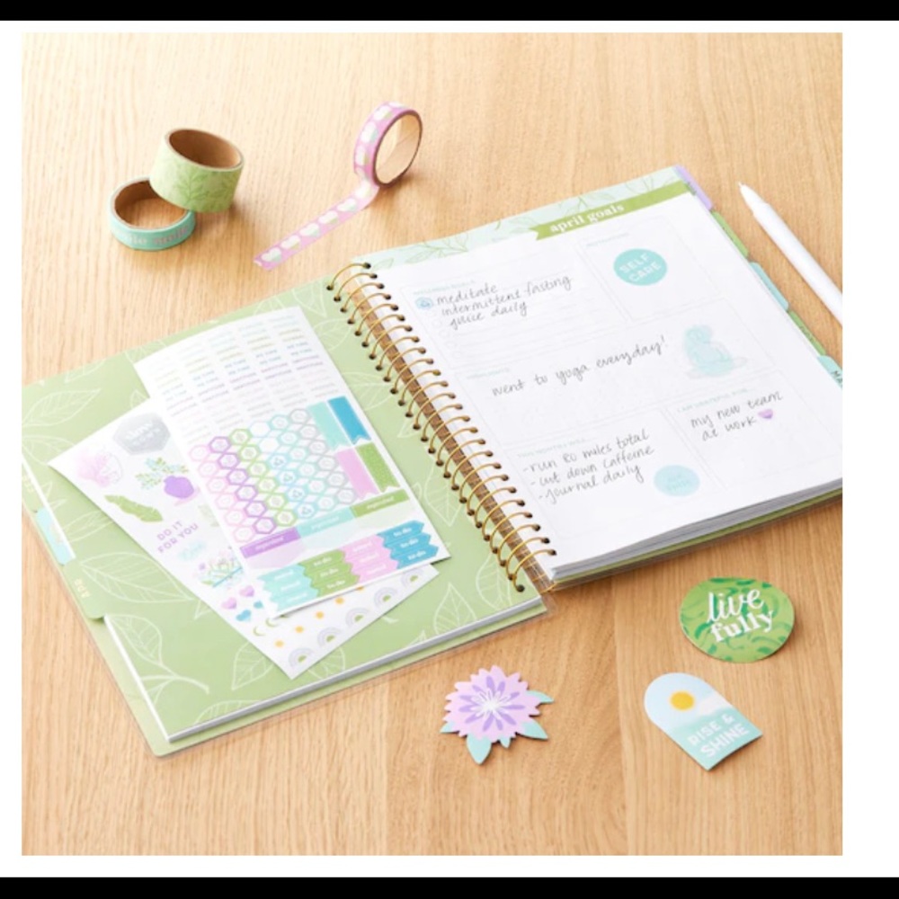 Not for sale…..sold…..NWT…. Recollections wellness planner w/ 174 pieces - Picture 5 of 5